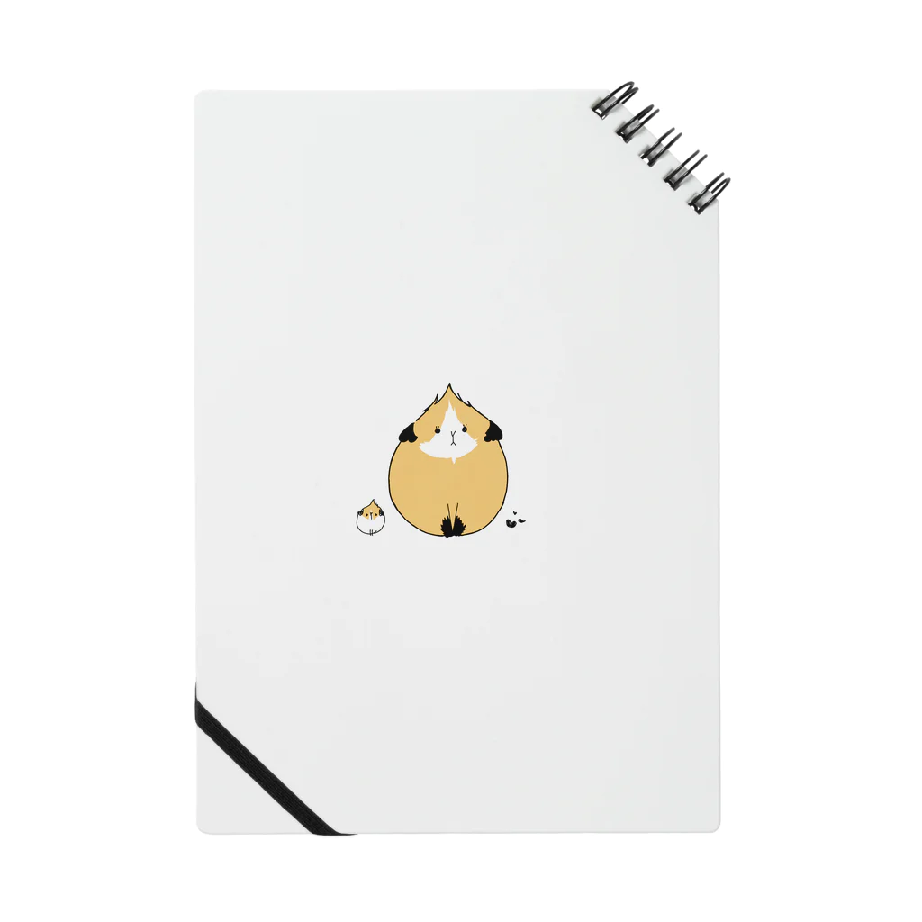 もるもっとのまん丸のモルモットのぷいちゃん Notebook