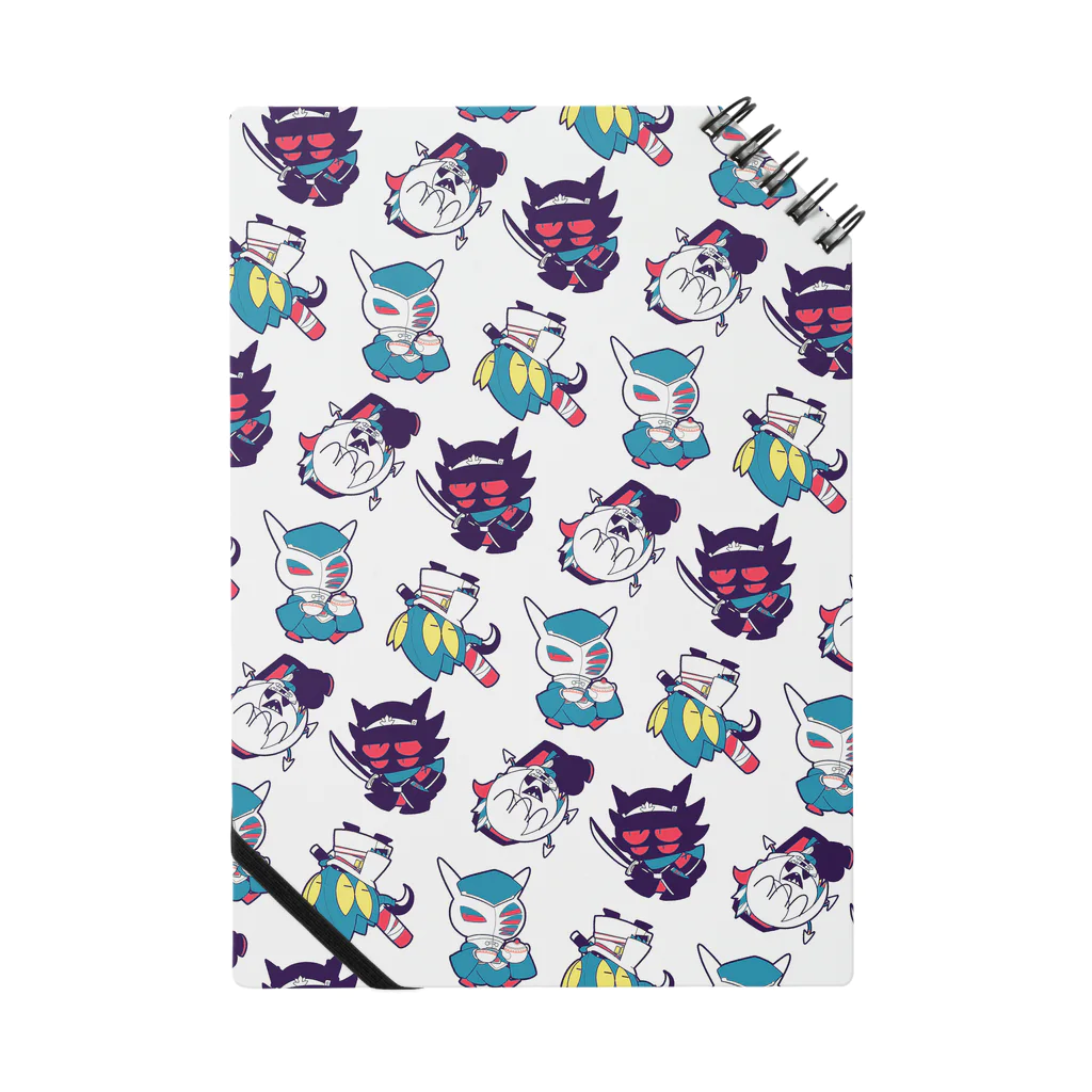 UMIMU SHOPのkawaii tagan tricolourwave Notebook