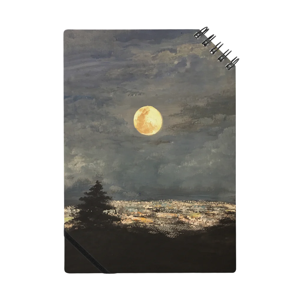 ギャラリー縁の月夜 - Moonlit night - Notebook