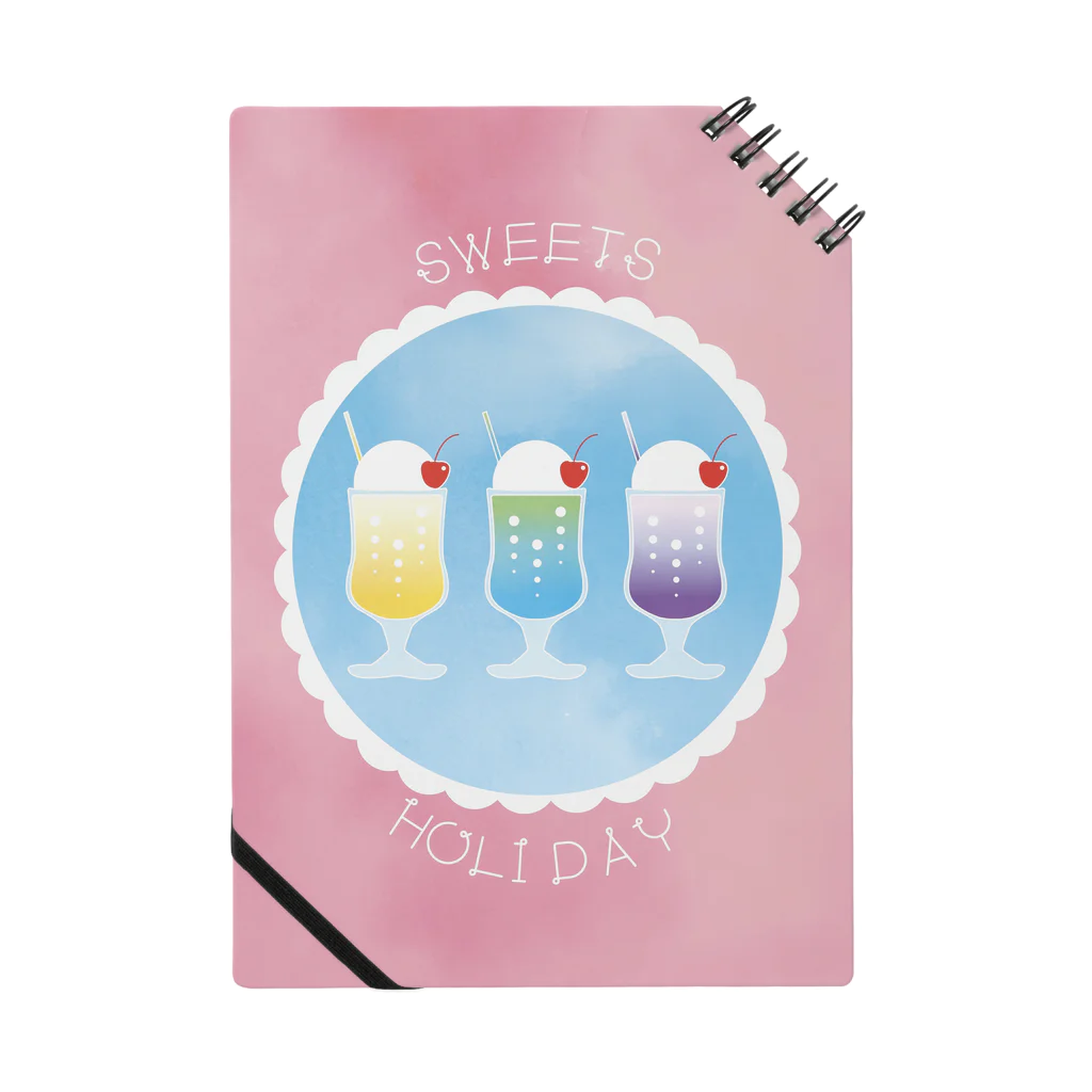 miliのsweets holiday Notebook