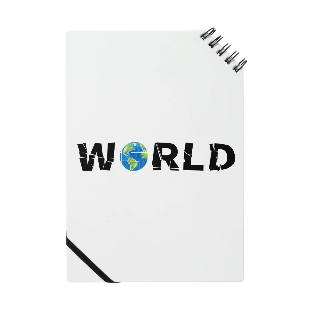 Ａ’ｚｗｏｒｋＳのWORLD(英字＋１シリーズ) Notebook