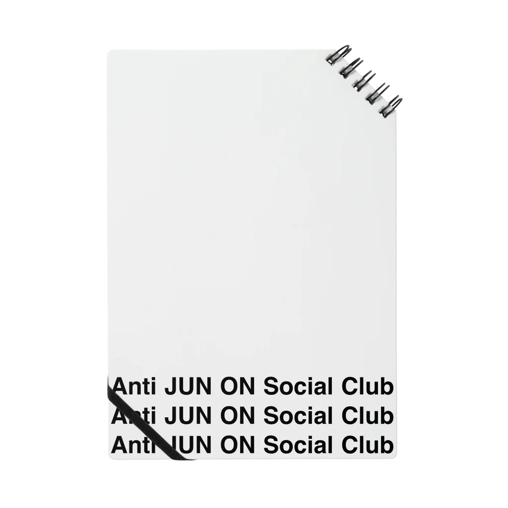 Anti JUN ON Social Club のAnti JUN ON Social Club Notebook