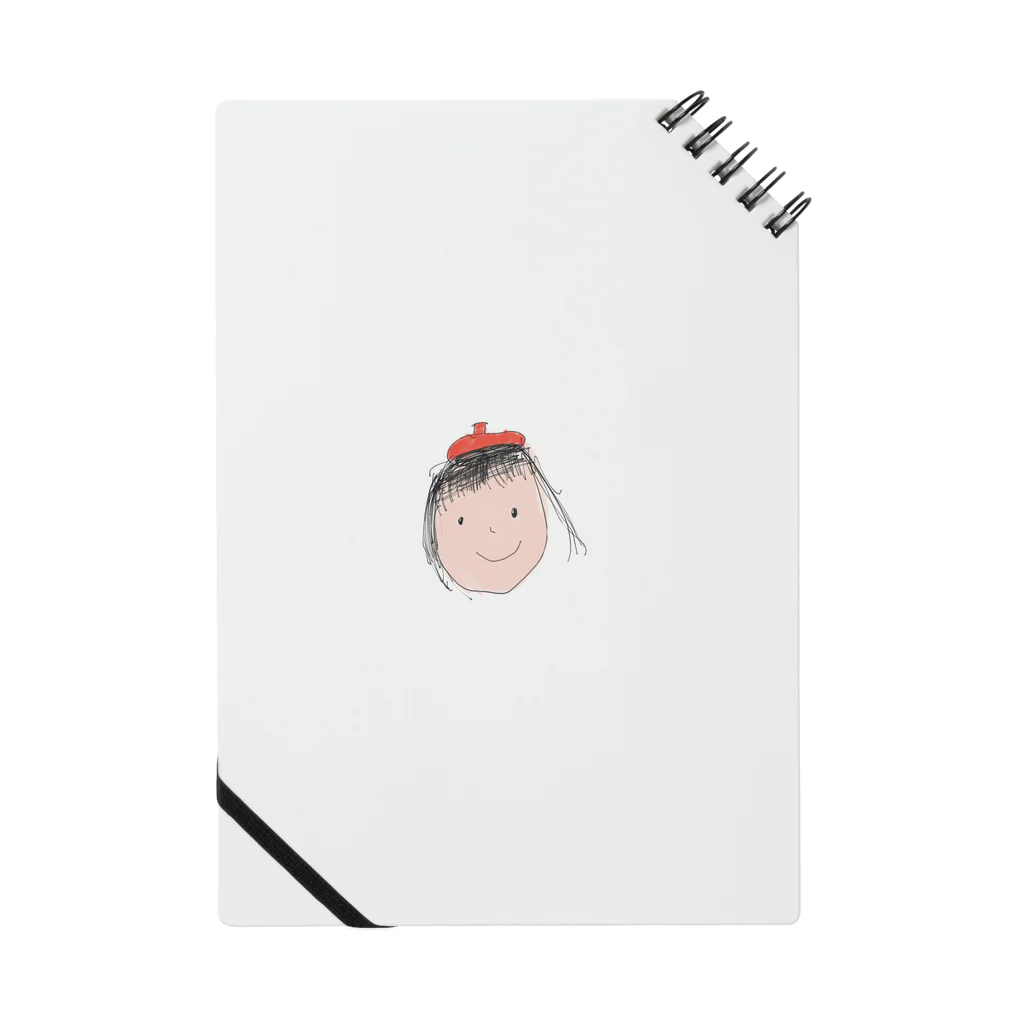 myshopのこどもイラストベレー帽 Notebook