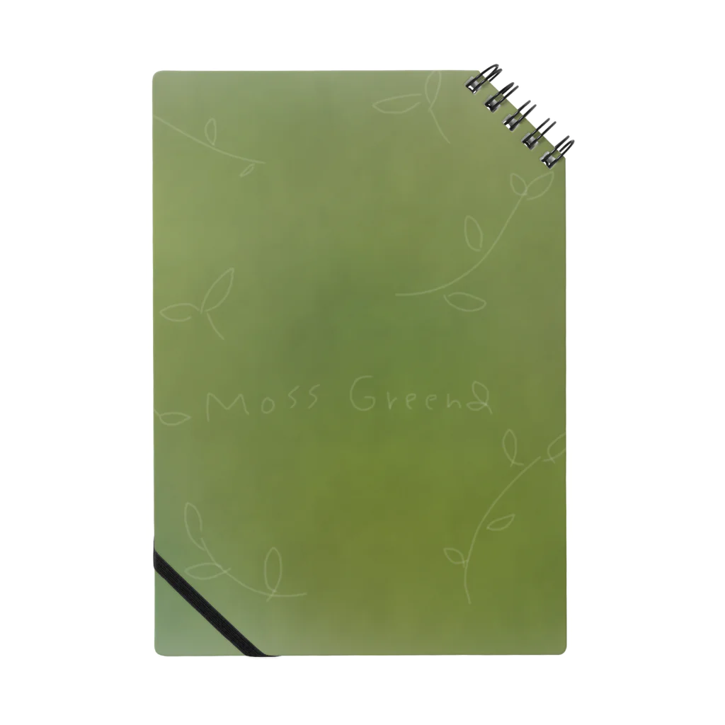 kiki25のmoss green Notebook