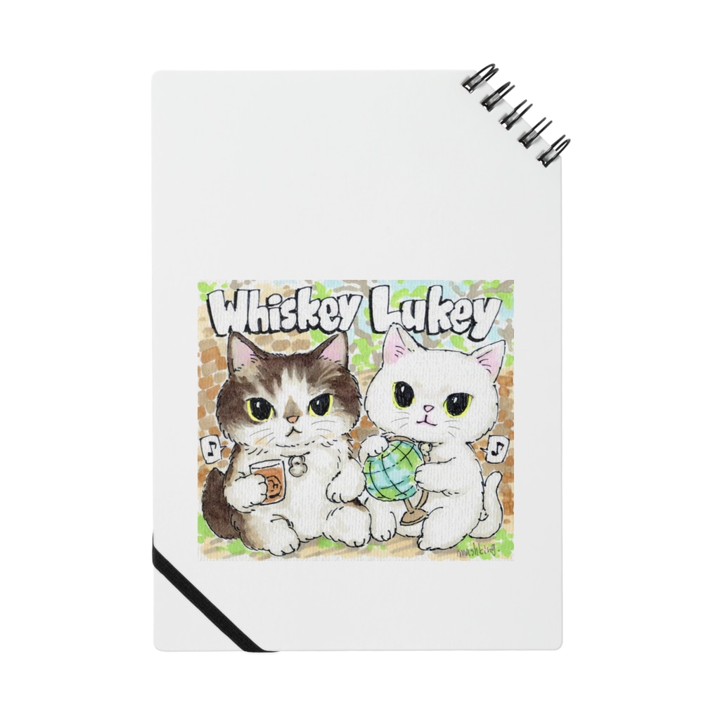 ICE BEANSのWhiskey Lukey Notebook