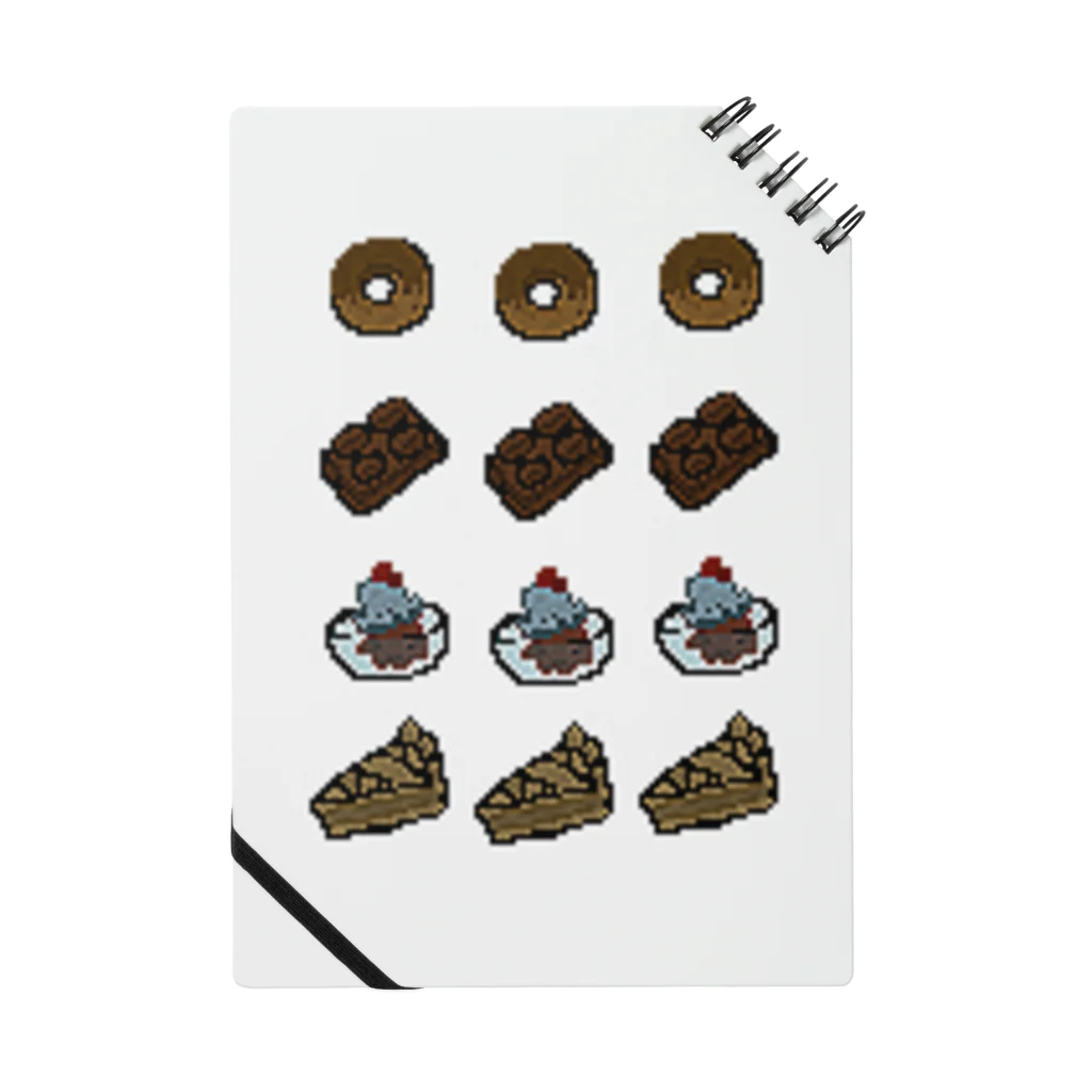 いぬべのドーナツ・チョコ・アイス・パイ Notebook