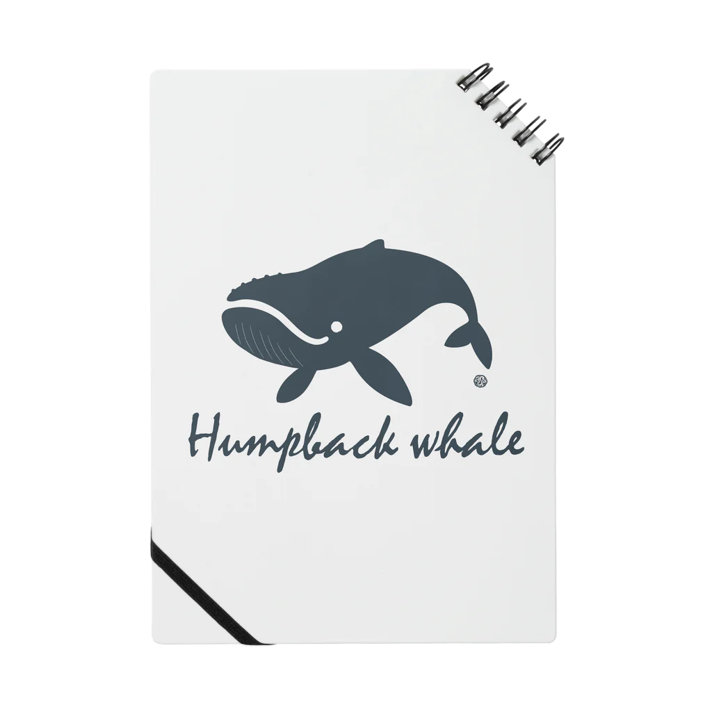 Atelier Pomme verte のHumpback whale22 Notebook