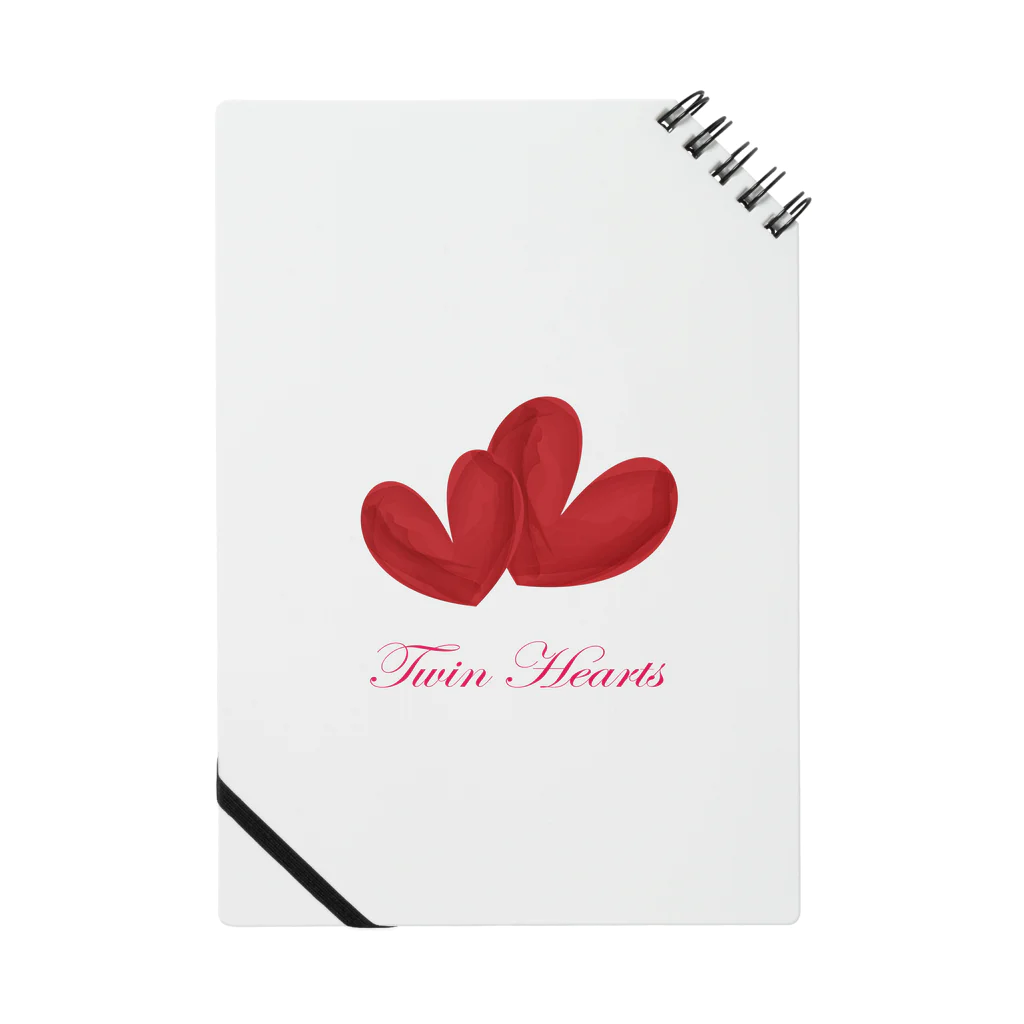 savannahのTwin Hearts Notebook