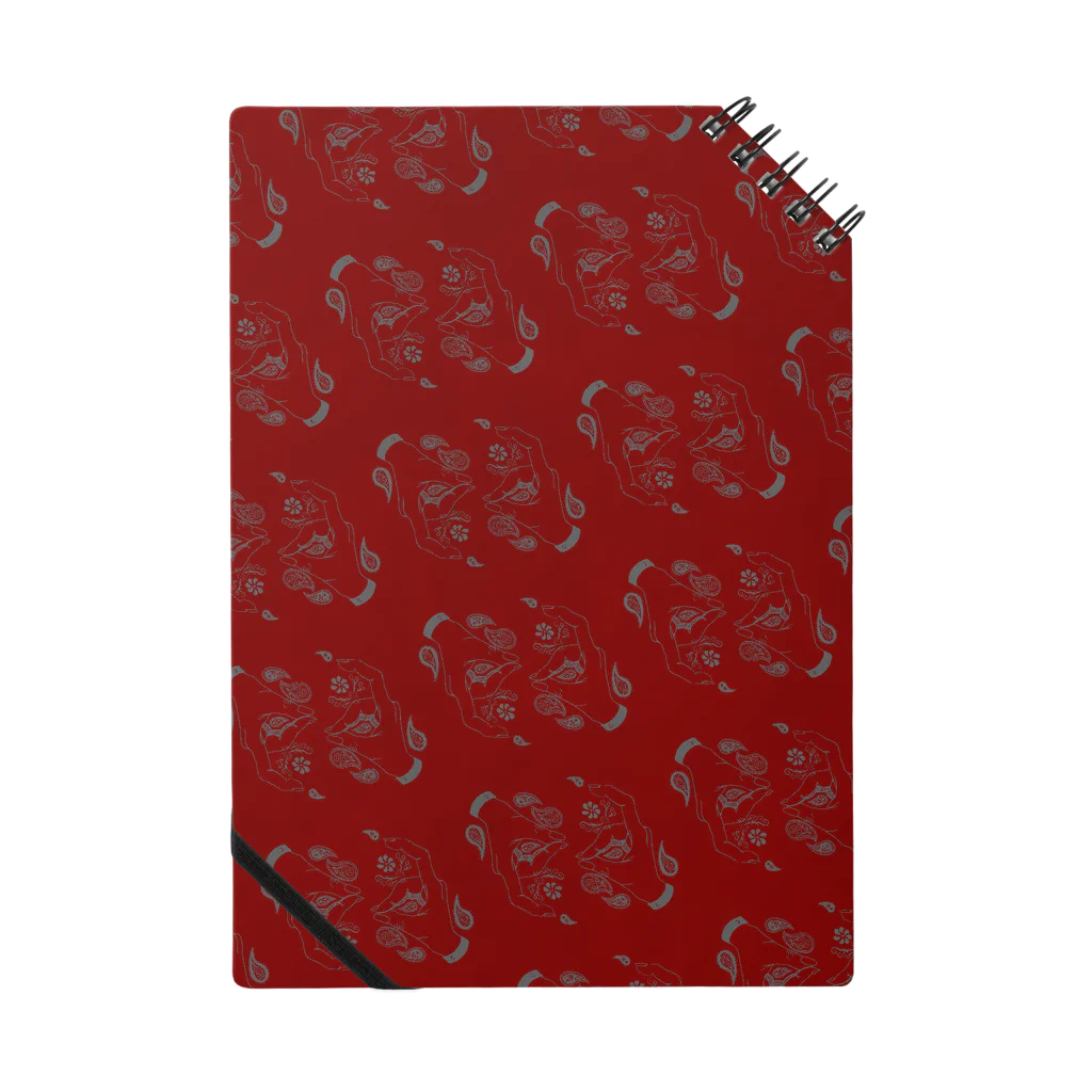 HANDS TALK JAPANのHANDS TALK Paisley model Notebook