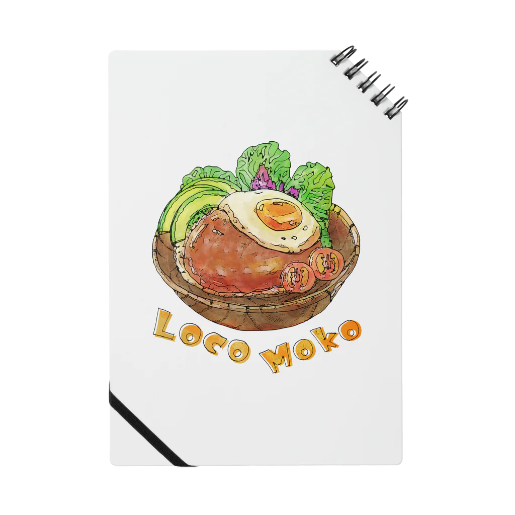 huroshikiのロコモコ/Loco Moko Notebook