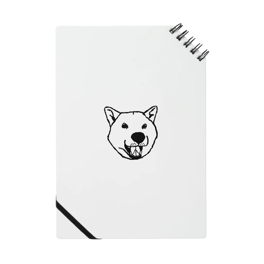 GURIOのしば犬ヘッド Notebook