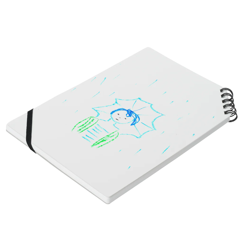 kentarococoのばか。雨の、ばか。 Notebook :placed flat
