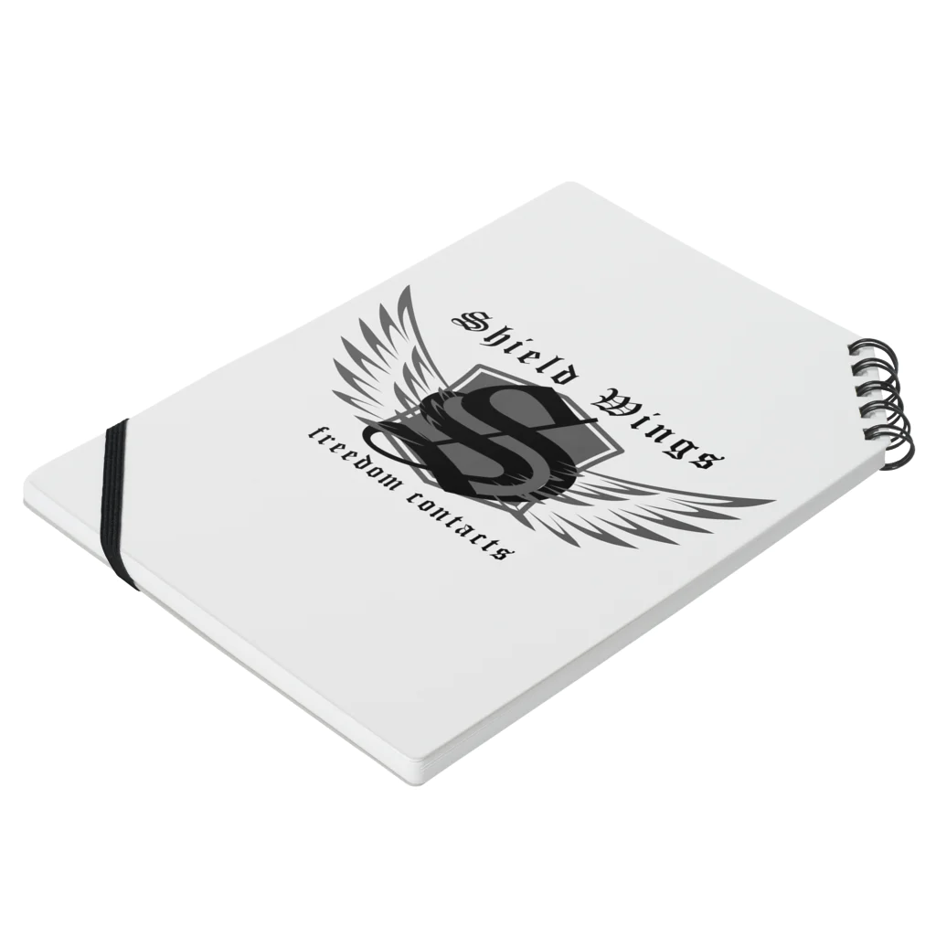 SHIELD WINGSのShield Wings Notebook :placed flat