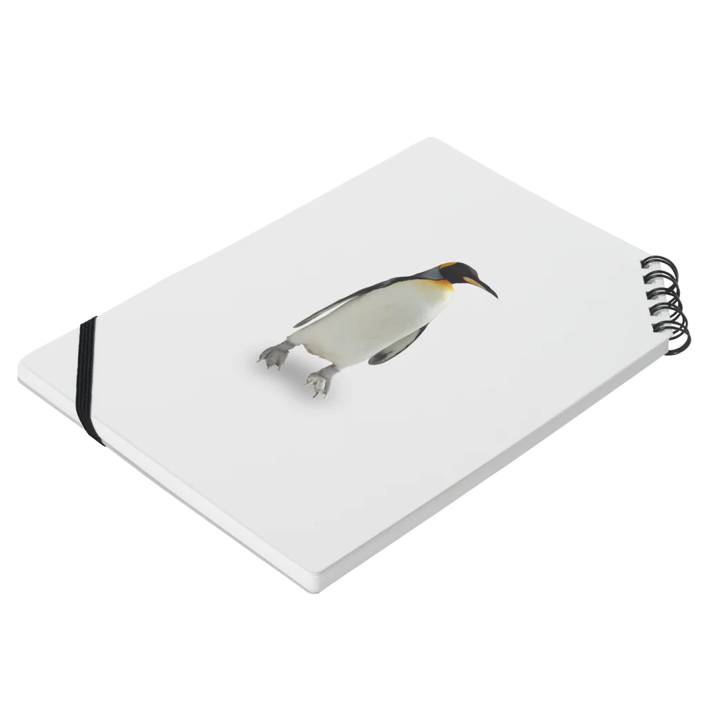 下田村のキングペンギン Notebook :placed flat