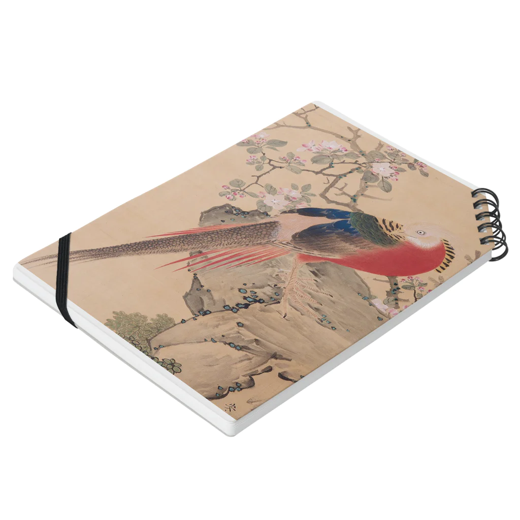 寿めでたや(ukiyoe)の浮世絵 UKIYOE 円山応挙；金鶏 ノートの平置き