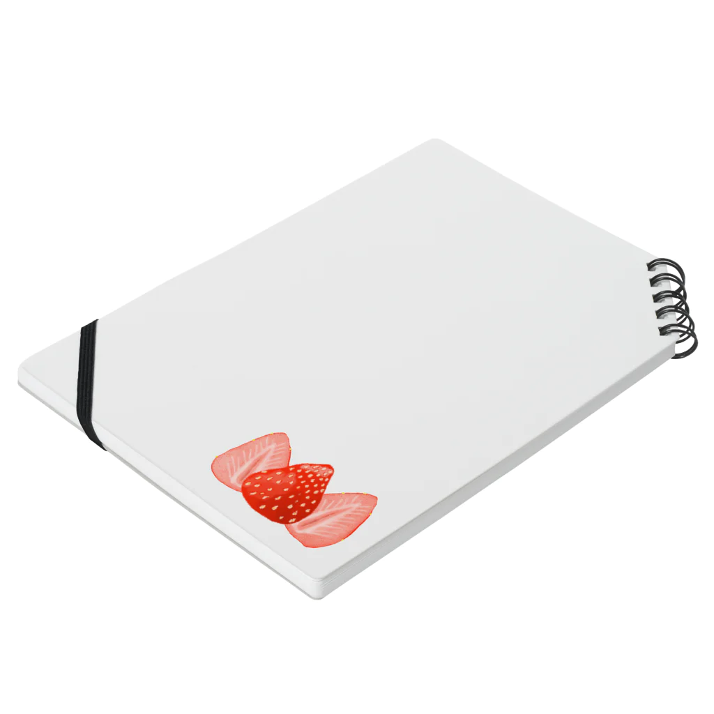 tekitouの苺 Notebook :placed flat