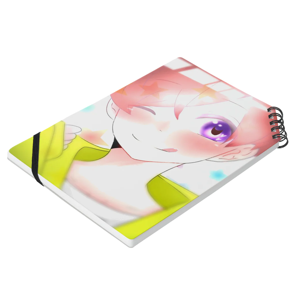 ぷんたのぷんちゃんノート Notebook :placed flat