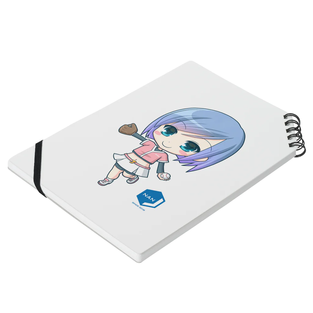 ナンシーちゃん公式ショップ by NANJCOINのちびナンシーちゃん（ノーマル） Notebook :placed flat