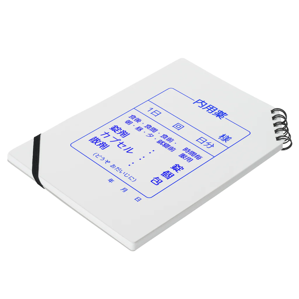 柏洋堂の内用薬 Notebook :placed flat