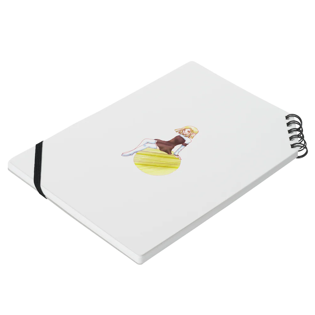 佳菜のルチルクォーツの妖精 Notebook :placed flat
