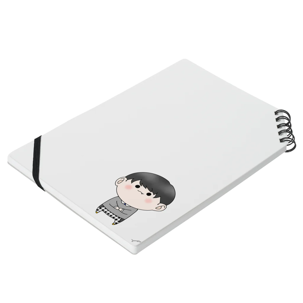 だんみぃのえいとノート Notebook :placed flat