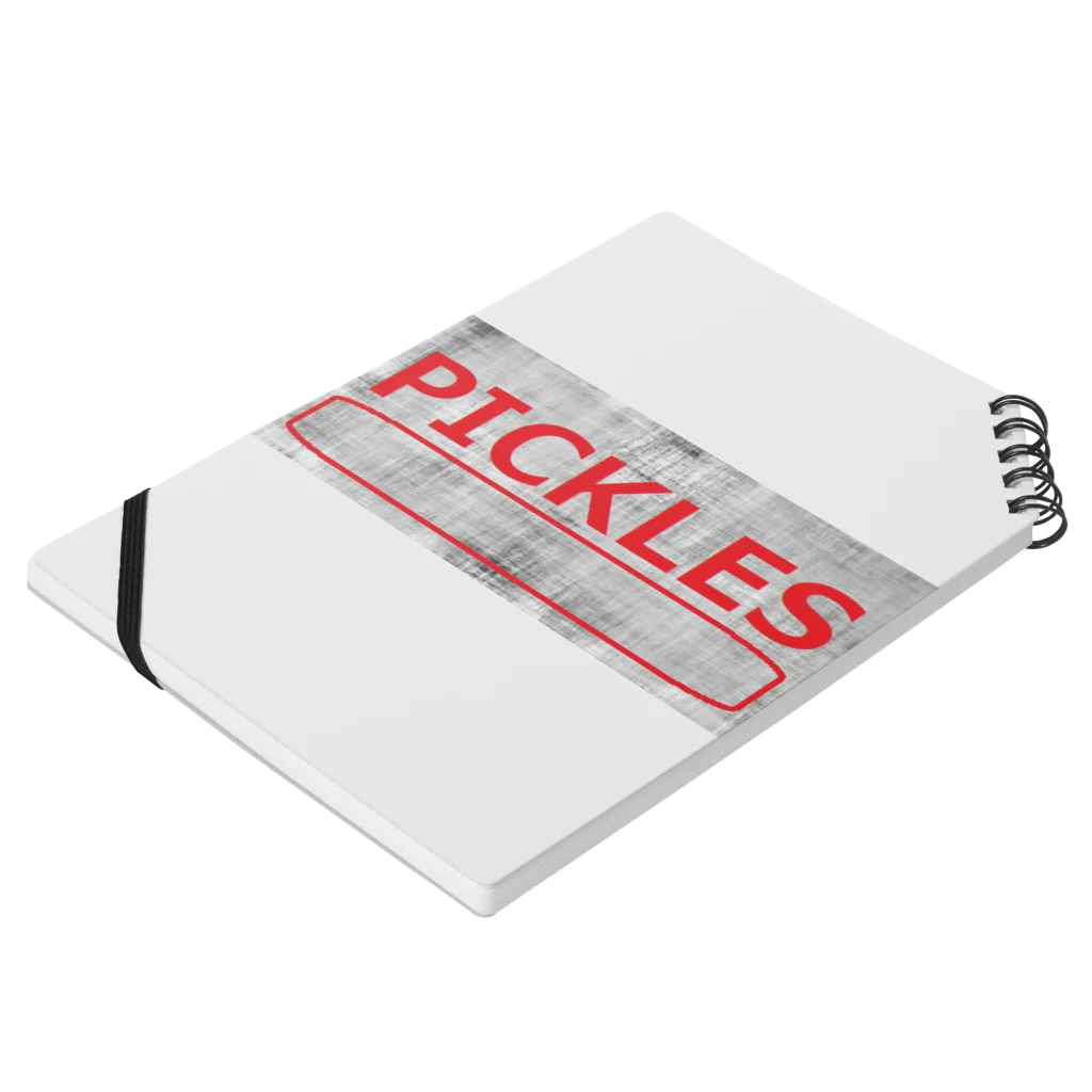 アメリカンベース のPICKLES Notebook :placed flat