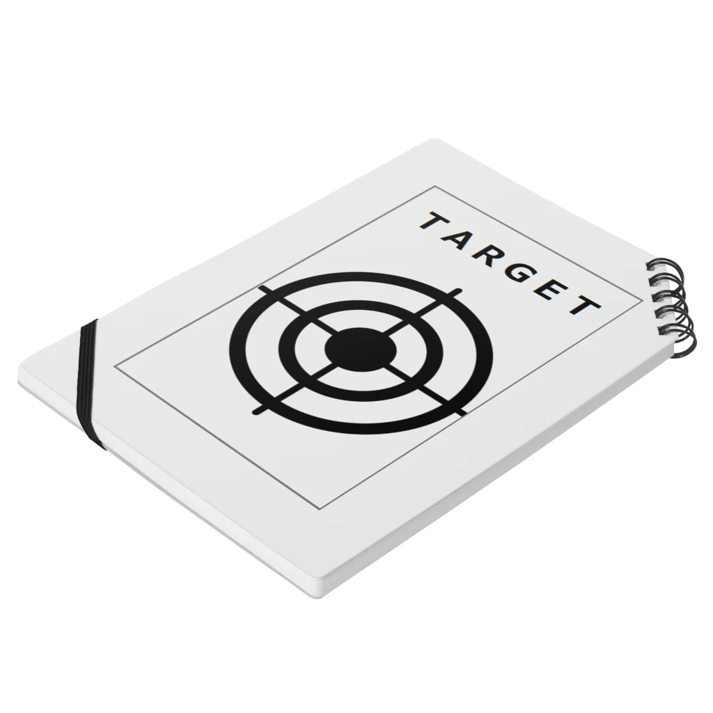 アメリカンベース のターゲット　TARGET　ゲーム　グッズ Notebook :placed flat