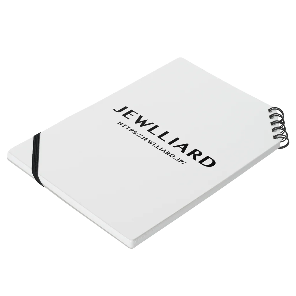 BURNOUT.のJEWLLIARD Notebook :placed flat