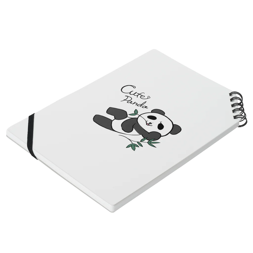 rk27のCutePanda Notebook :placed flat