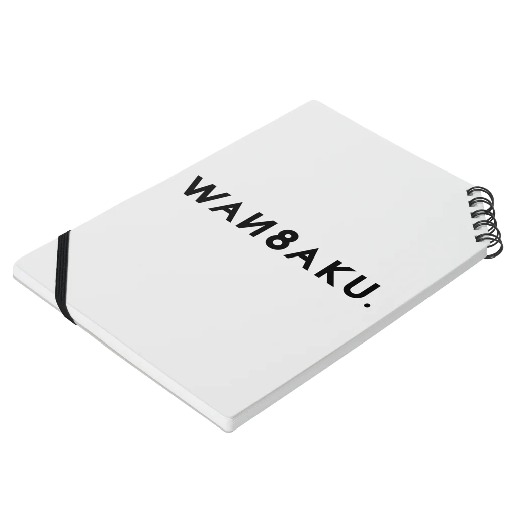 Office Wanpaku Yuria ozekiのWANPAKU ROGO Notebook :placed flat