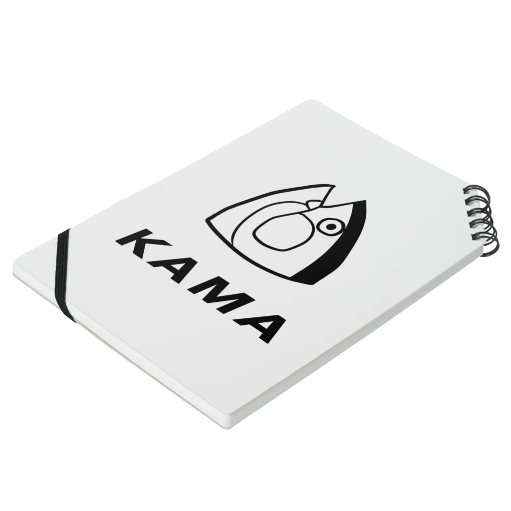 TeaKeyのKAMA Notebook :placed flat