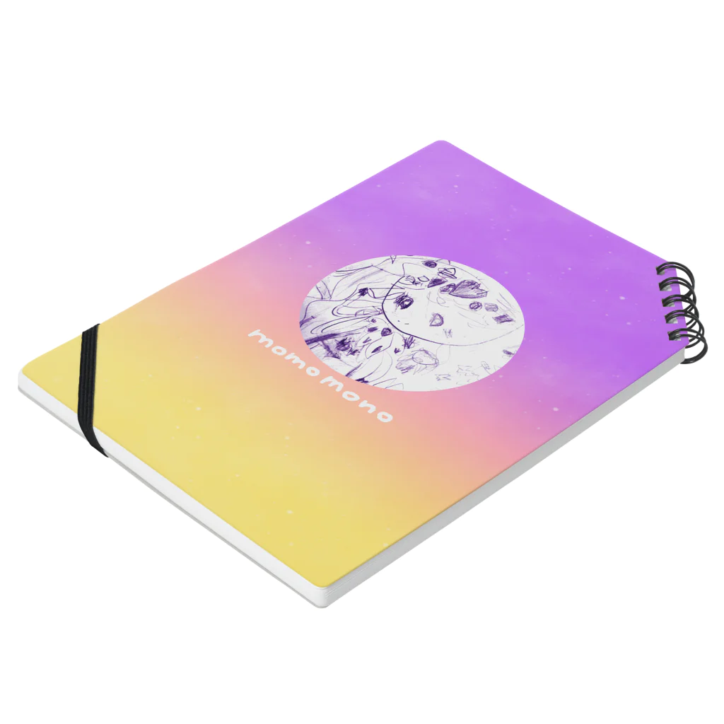 momomonoのSNS_ICON Notebook :placed flat