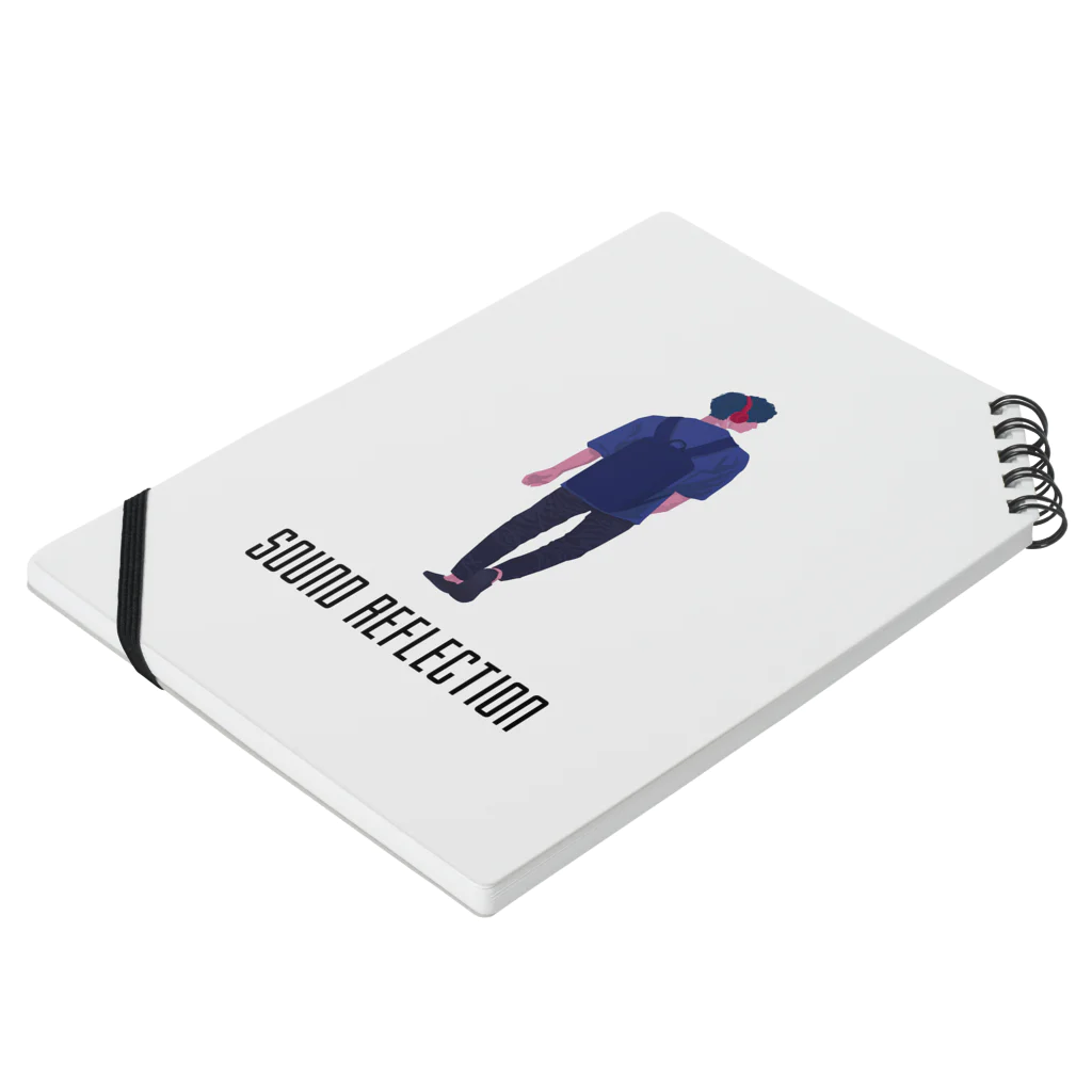 杜若 Tojaku｜Sound ReflectionのSound Reflection | SENTIMENTAL-Boy Notebook :placed flat