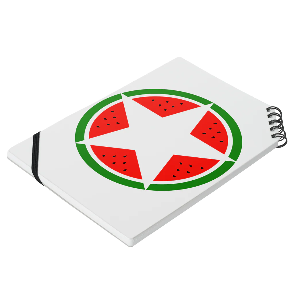 SuzutakaのSuica star Notebook :placed flat