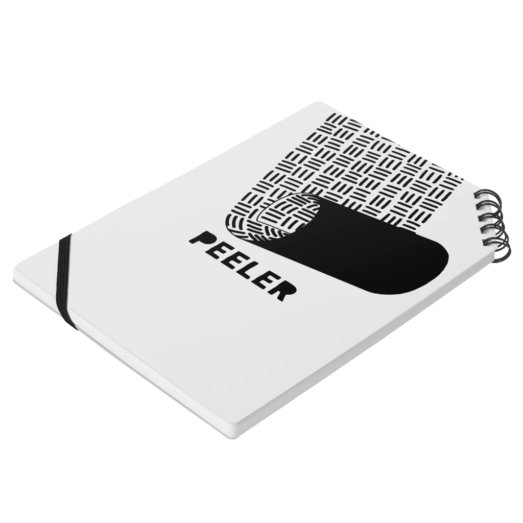 Creative store MのPEELER-07(B) Notebook :placed flat