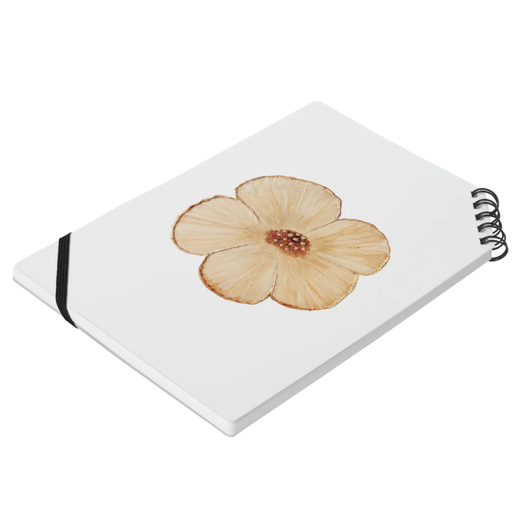 eclat-misaのflower series Notebook :placed flat
