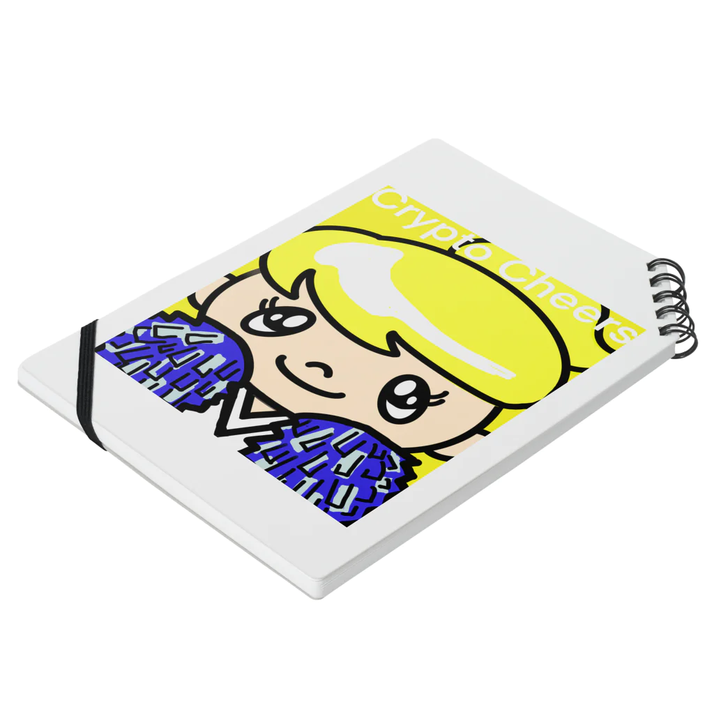 Link Creation online SHOPのCrypto Cheers2 Notebook :placed flat