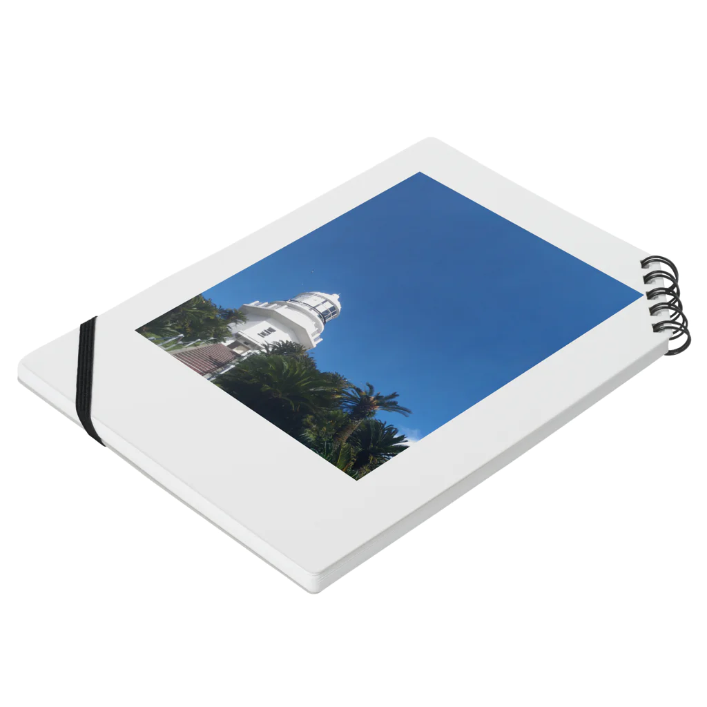 heboniaの夏の灯台 Notebook :placed flat