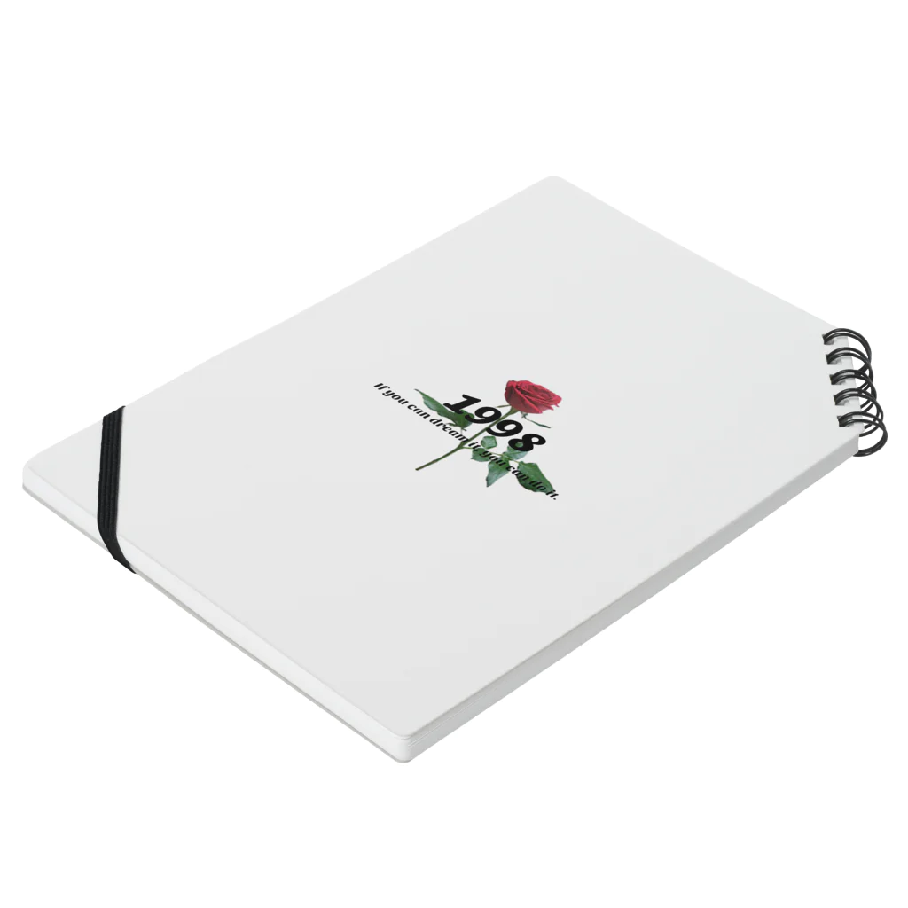 kuriinsta99の薔薇98 Notebook :placed flat