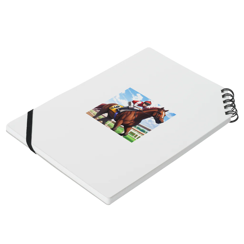 KSK SHOPの競馬(horse racing) ノートの平置き