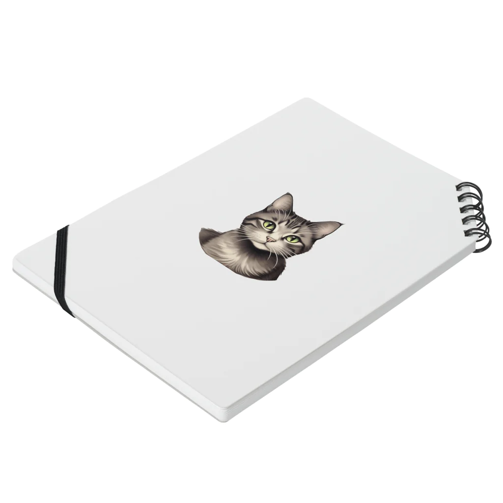 ゆうゆうの猫シリーズ Notebook :placed flat