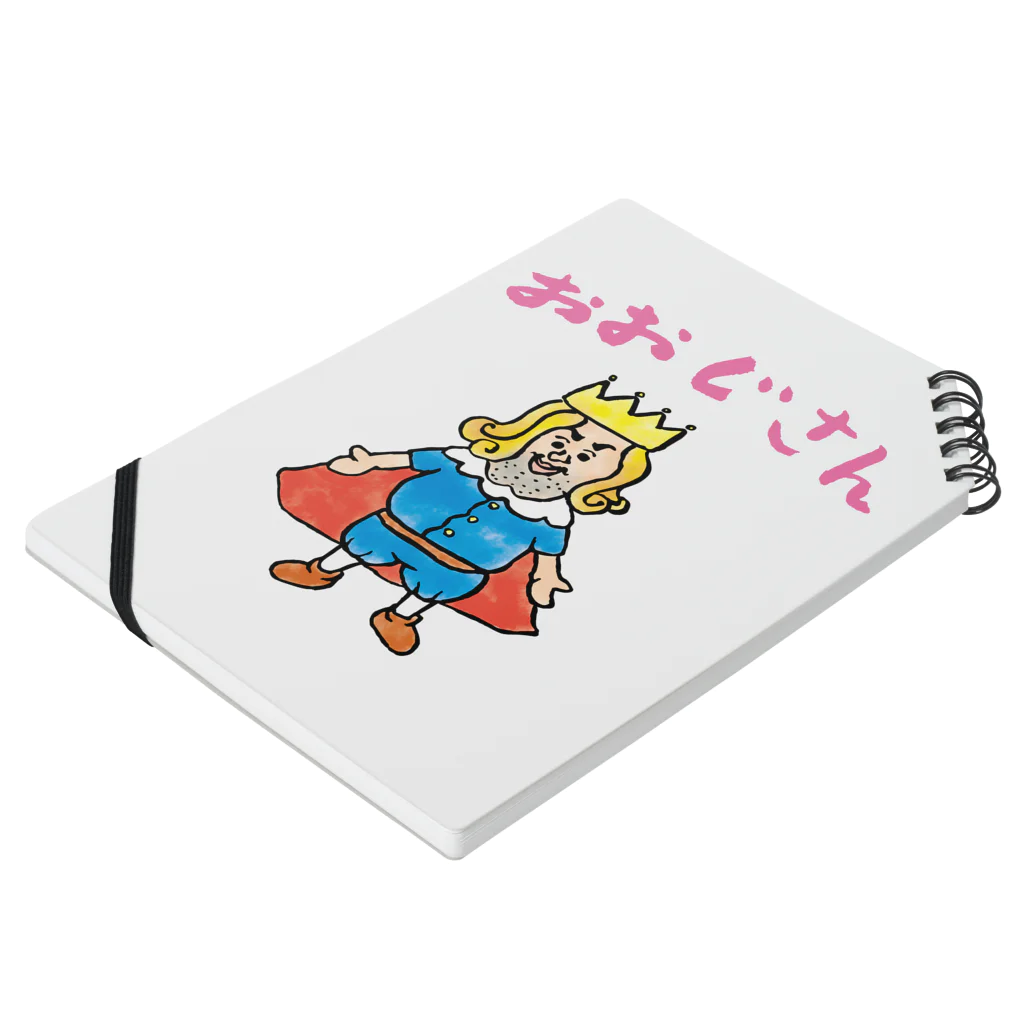 OLDBABY_SHOPのおおじさん Notebook :placed flat