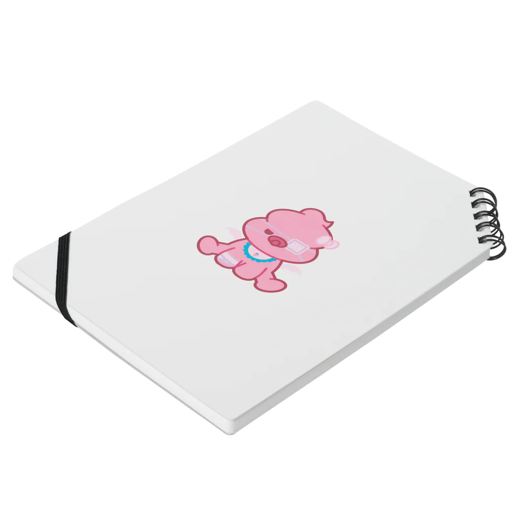 だいべんちゃんのプレゼント用 Notebook :placed flat