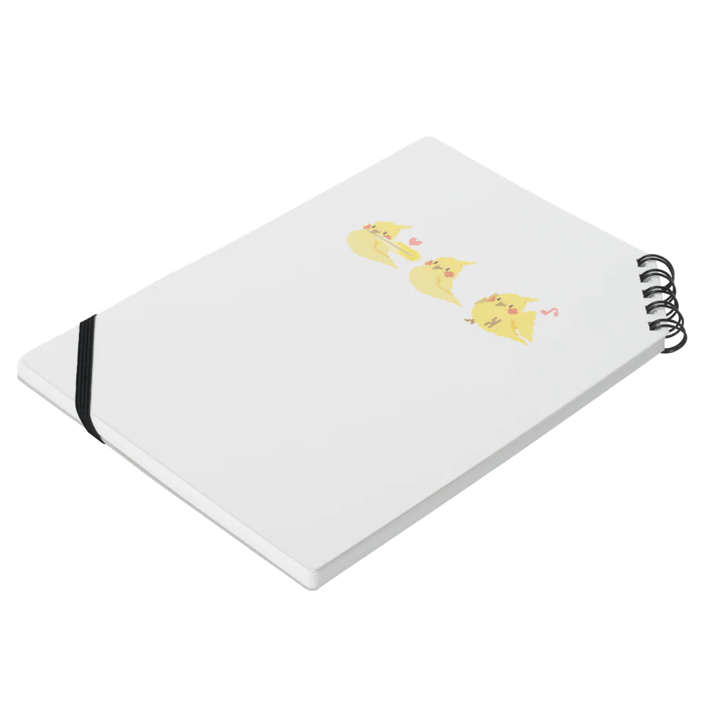 mai🍙のピコピコオカメインコ Notebook :placed flat