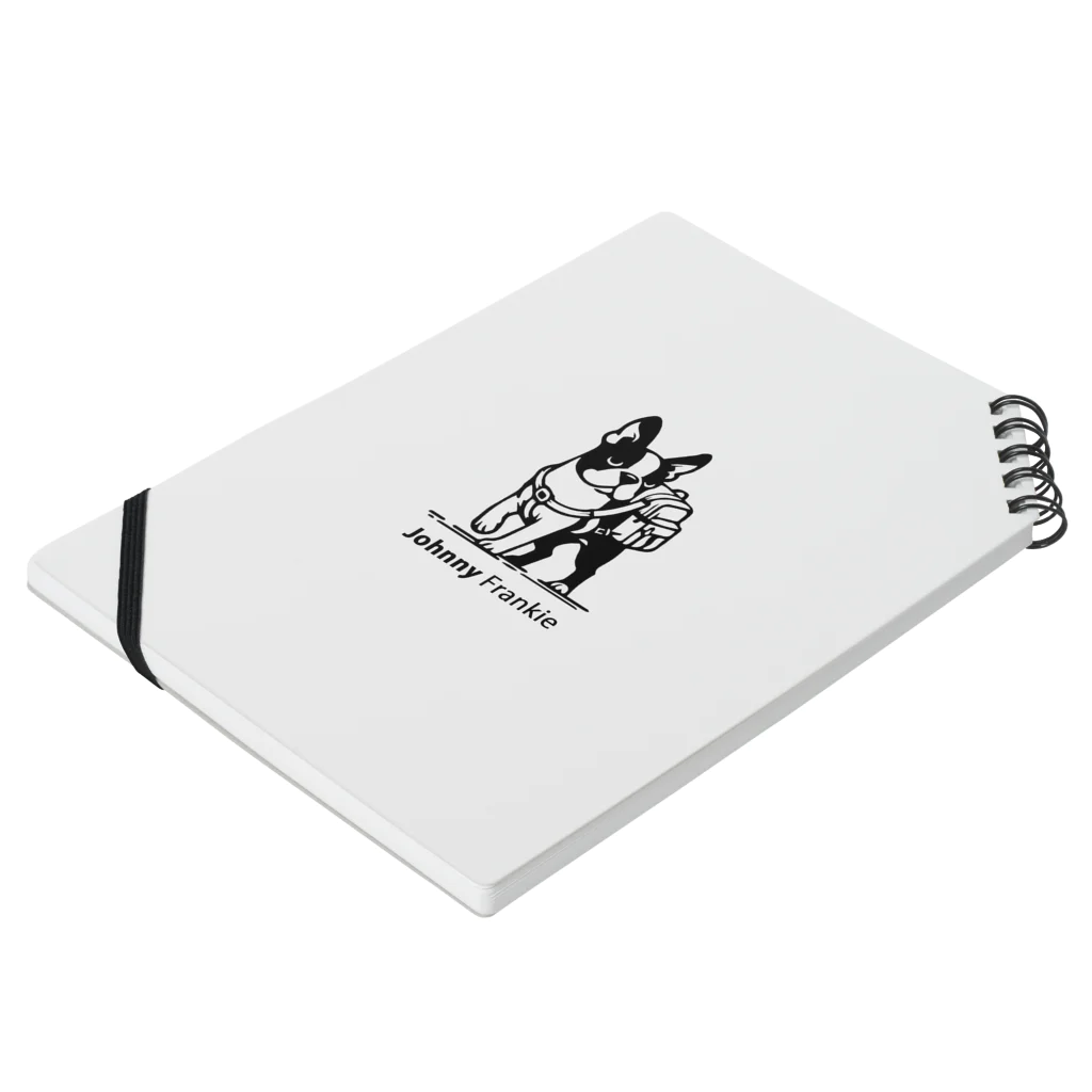 Johnny Frankie【公式】のJohnny_Frankie（ジョニー・フランキー）公式限定グッツ_15 Notebook :placed flat