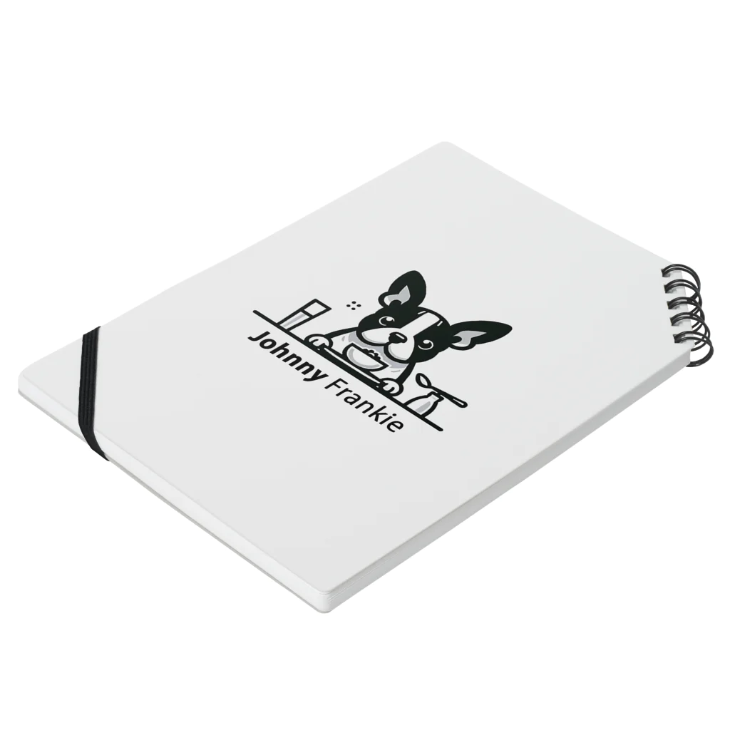 Johnny Frankie【公式】のJohnny_Frankie（ジョニー・フランキー）公式限定グッツ_16 Notebook :placed flat