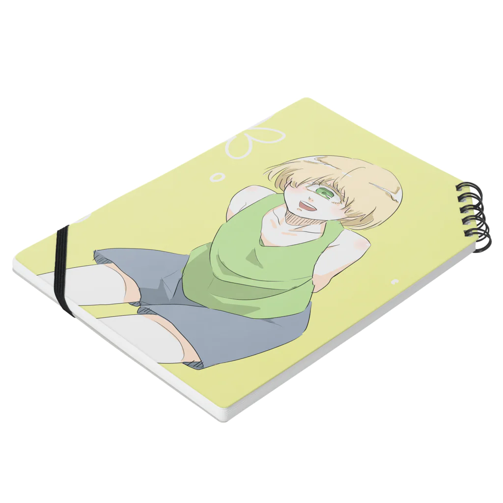 AnDRoIDの単眼くん Notebook :placed flat