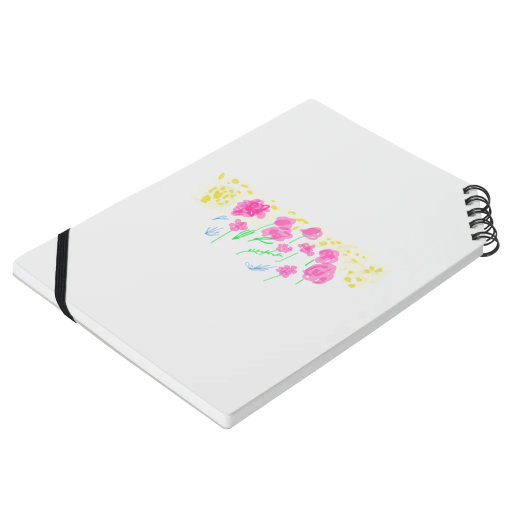 colorful-yokoの春の花 Notebook :placed flat