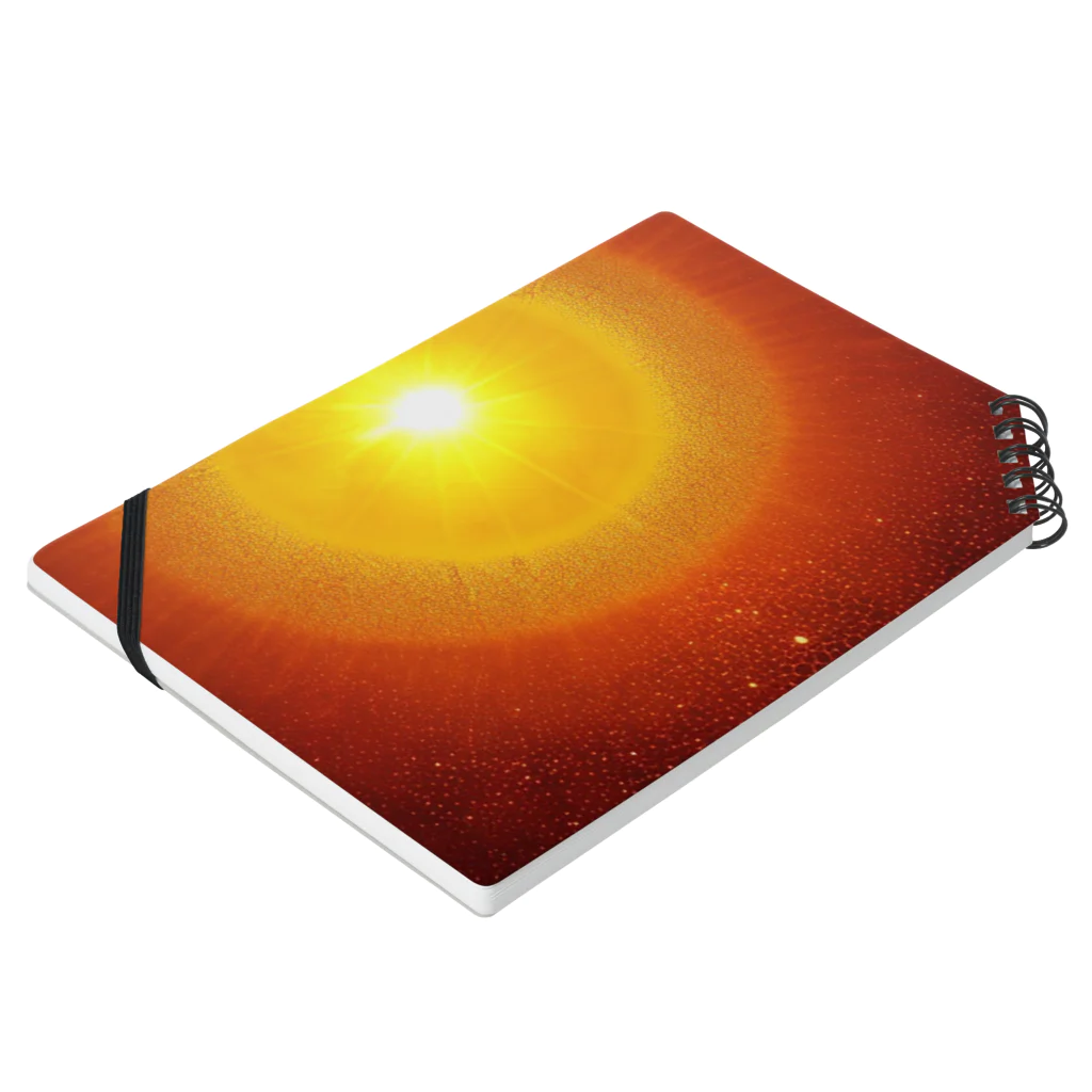 gabliel.の太陽 Notebook :placed flat