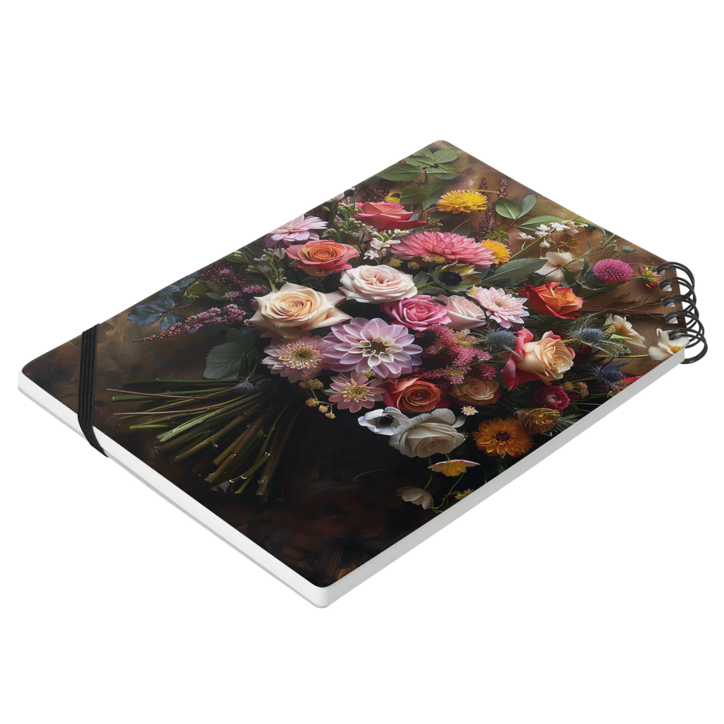 AQUAMETAVERSEの花束をあなたに　Hime  2530 Notebook :placed flat